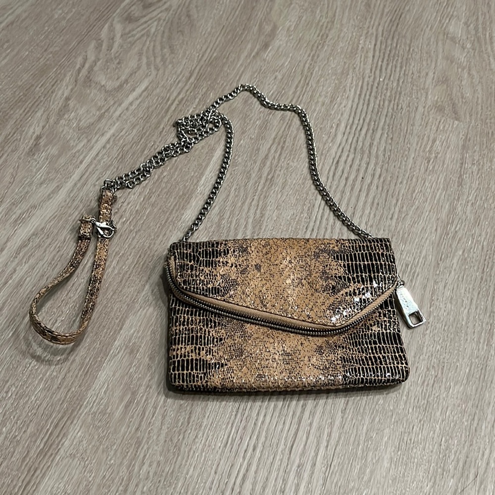 HOBO Snake Skin Crossbody Bag